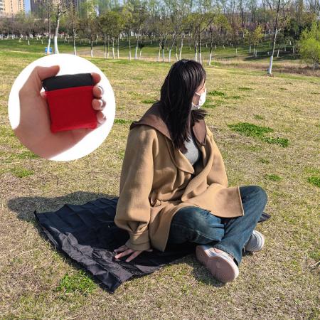 Ripstop-Nylon, wasserdicht, passt in die Tasche, klein, leicht, kompakt