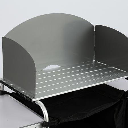 Tragbarer Camping-Aluminiumlegierung-Multifunktions-IGT-Klapptisch Mobiler Küchen-Esstisch 