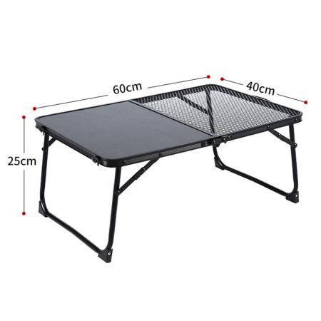 Gartenmöbel für den Außenbereich, ultraleicht, tragbar, Netz-Campingtisch, Aluminium, IGT-Klapptisch