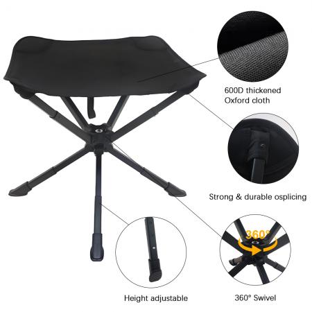 Ultraleicht Aluminium Legierung Klapp Hocker Camping Grill Tragbare Angeln Mini Mazar 