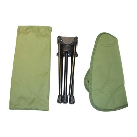 Leichter Hocker aus Aluminiumlegierung, Oxford-Gewebe, 360° drehbar, Outdoor-Campinghocker