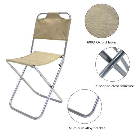Ultraleichter Camping-Klappstuhl aus Aluminiumlegierung, tragbar, modernes Design, Kinder-Gartenstuhl von Mazar 