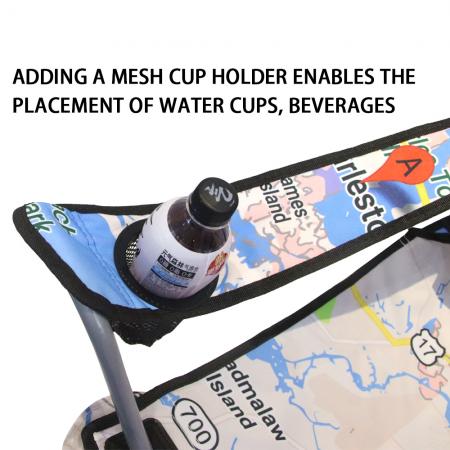 Maßgefertigte, faltbare Outdoor-Sessel, ideal für Reisen, Angeln, Garten und Picknicks, Großhandel mit zusammenklappbaren Campingstühlen