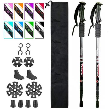 2022 Amazon Hot Trekkingstöcke 7075 Leichter Wander- und Laufstock aus Aluminiumlegierung 