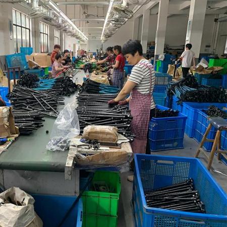 OEM-Fabrikpreis Antishock einziehbarer Wanderstock , Kohlefaser-Trekkingstöcke , Trekkingstock