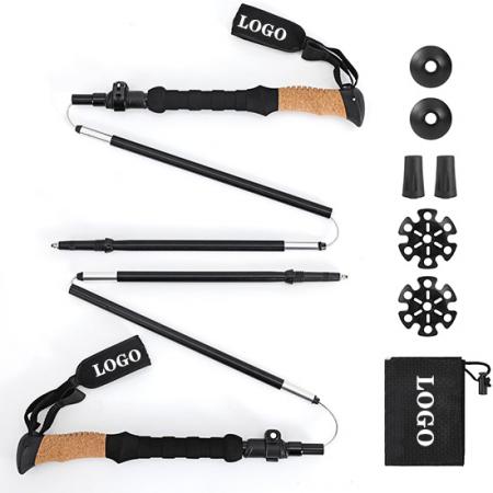 Wanderstöcke aus Aluminiumlegierung Kletterstock mit festem Griff