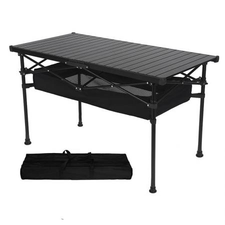 Tragbarer, verstellbarer Aluminium-Klapptisch für Strand und Picknick im Freien – ideal für Camping, Camping und andere Outdoor-Aktivitäten – individuell anpassbar – Großhandel 