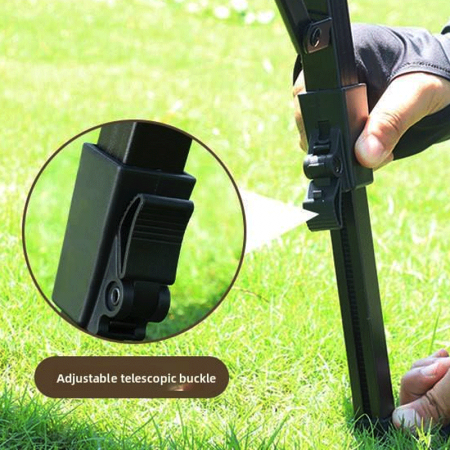 Höhenverstellbarer, leichter, klappbarer X-förmiger IGT-Campingtisch aus Aluminium für den Außenbereich 