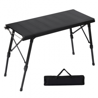 Klappbarer X-förmiger IGT-Campingtisch aus Aluminium
