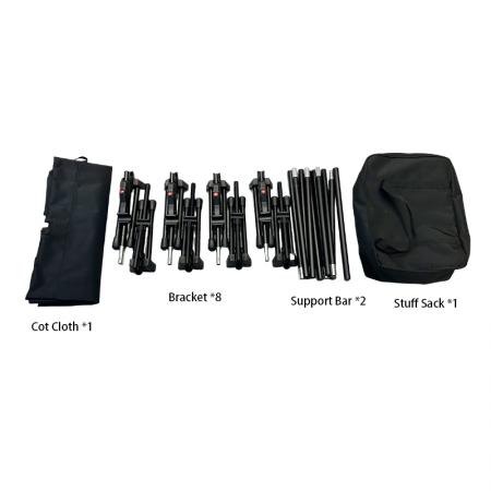 Ultraleichtes, tragbares, faltbares Campingbett/Reisebett mit Metallrahmen aus ultraleichter Aluminiumlegierung