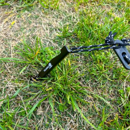 Outdoor-Wandern, Angeln, Reisen: Tragbare, robuste, wasserdichte Zeltplane mit einfachem Aufbau und Sonnenschutz