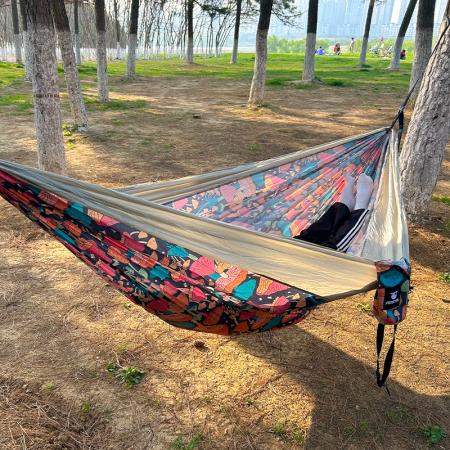 Hersteller Super Large Relaxing Ultralight Portable Double Swing Hangock 