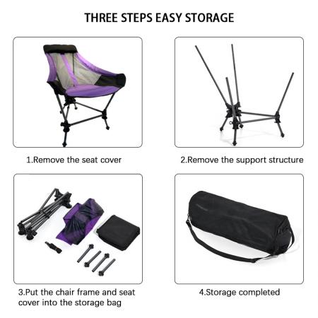 Ultraleichter, tragbarer Outdoor-Fuß aus Aluminiumlegierung zum Angeln, für Strand und Camping – faltbar und einfach zu bedienen. 