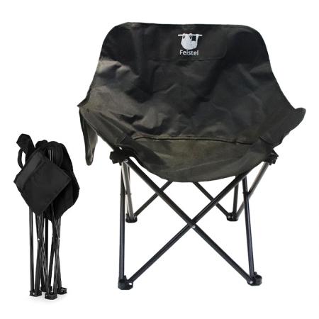 Kleiner faltbarer Campingstuhl aus Kohlenstoffstahl 