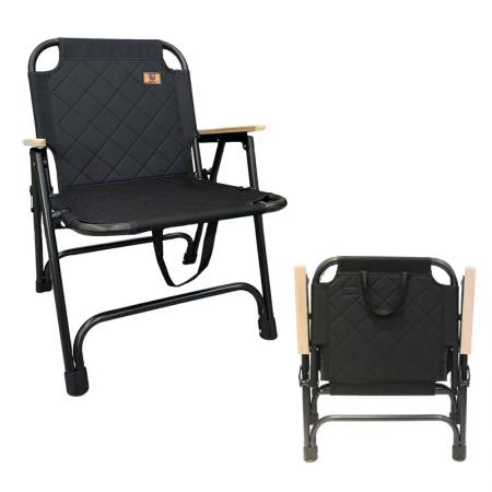 Outdoor-Camping-Klappstühle, Freizeitstühle, Klappstühle aus Kohlenstoffstahl 