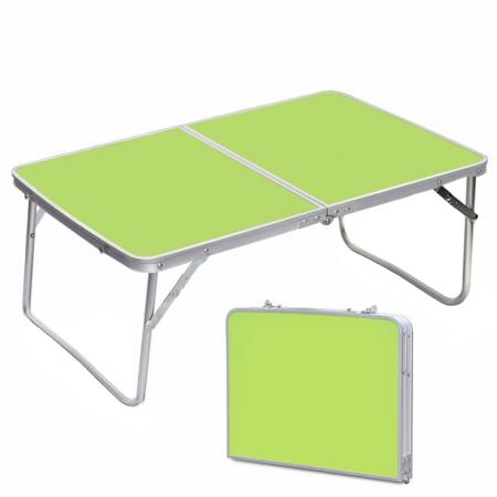 Preiswerter, verstellbarer, tragbarer Laptop-Tisch aus Aluminium für Outdoor-Picknicks, faltbar