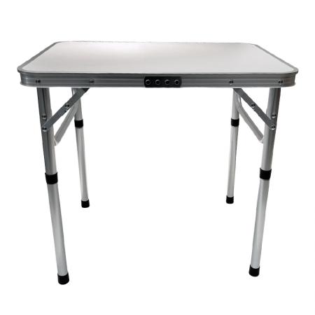 Verstellbarer, leichter, tragbarer Klapptisch aus Aluminium für den Außenbereich