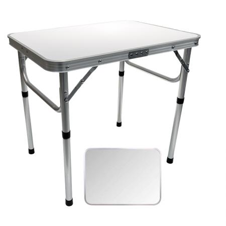 Verstellbarer, leichter, tragbarer Klapptisch aus Aluminium für den Außenbereich
