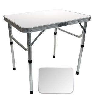 Leichter, tragbarer Klapptisch aus Aluminium