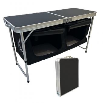 Tragbarer Camping-Picknick-Klappküchentisch