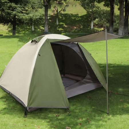 Vier-Jahreszeiten-Doppelwand-Campingzelt, vollautomatisch, mit Sonnenschutz, für den Außenbereich 
