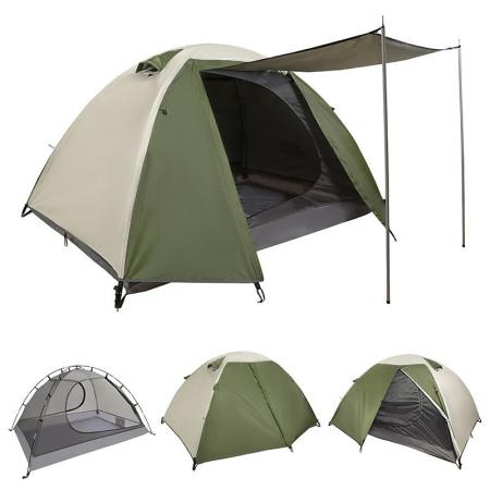 Vier-Jahreszeiten-Doppelwand-Campingzelt, vollautomatisch, mit Sonnenschutz, für den Außenbereich 