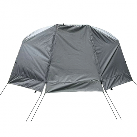 Wasserdichtes Campingzelt mit Vordach für Reisen, Wandern und Outdoor-Aktivitäten, Ein-Schlafzimmer-Konstruktion, einfacher Aufbau