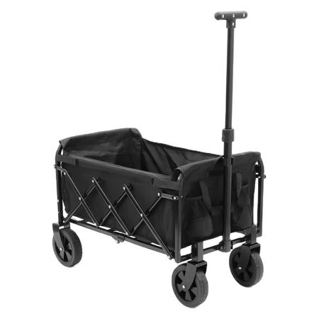 Zusammenklappbarer, robuster Gartenwagen mit Edelstahlrahmen, OEM-kundenspezifisch gefertigt