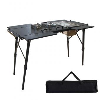 Zusammenklappbarer modularer IGT-Campingtisch für den Außenbereich