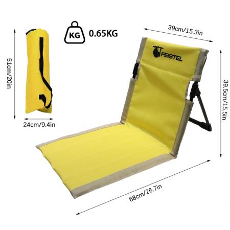 Einfach einzurichtender, ultraleichter Lazy Outdoor-Wanderstuhl