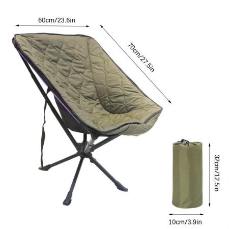 Moderner Campingstuhlbezug für den Winter – weich, dick, warm und umweltfreundlich 