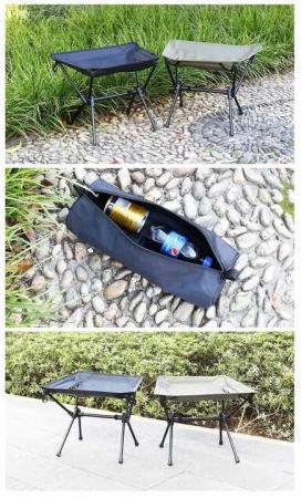 Großhandel Ultraleichter tragbarer Mini-Campinghocker aus Aluminiumlegierung für Picknick, Wandern und Angeln 