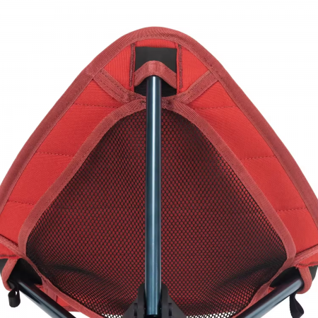 Kompakter, leichter, um 360° drehbarer Campingstuhl/Hocker aus 600D Oxford-Gewebe und Aluminium. 