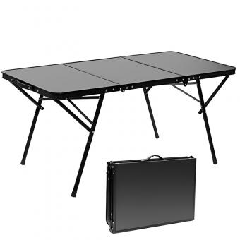 Quadratischer Metall-Aluminium-Outdoor-BBQ-Grill-Campingtisch