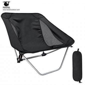 Campingstuhl ohne herkömmliche Beine