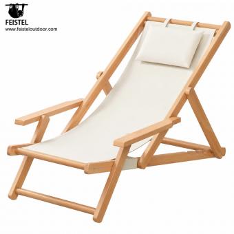 Strand-Relaxsessel aus Holz
