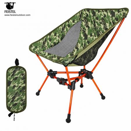 Leichter, klappbarer Campingstuhl – 7075 Aluminium, 600D 88T Oxford, 150 kg Tragkraft 