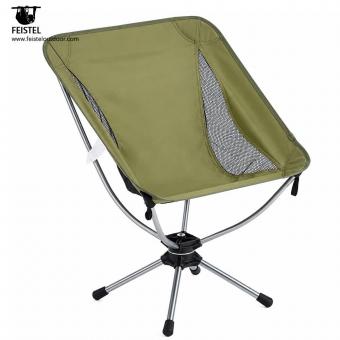 Klappbarer drehbarer Campingstuhl