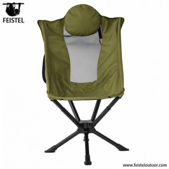 Um 360° drehbarer Campingstuhl
