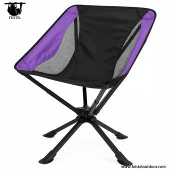 Klappbarer Campingstuhl aus Aluminium